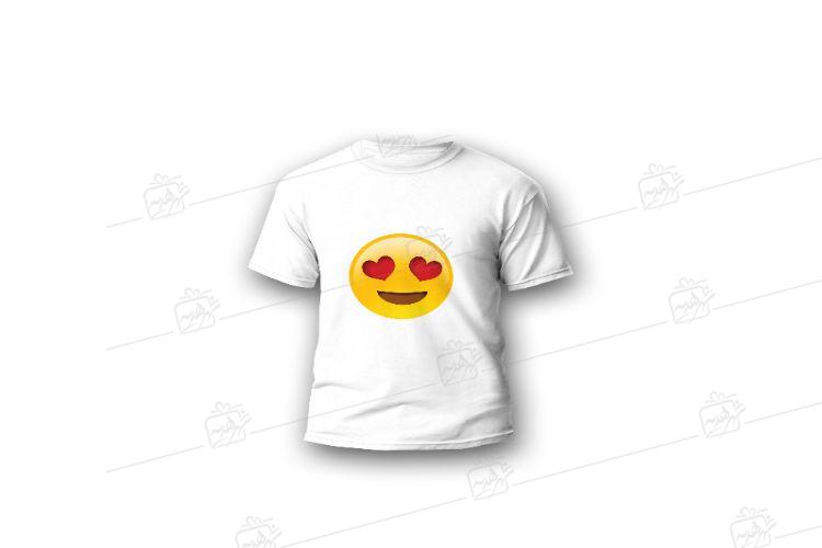 تیشرت-آستین-کوتاه-مردانه-با-طرح-ایموجی-کد-0004